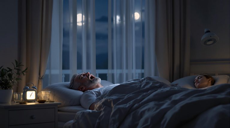 lautes atmen im schlaf