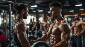 Symbolbild für muskelaufbau trainingsplan