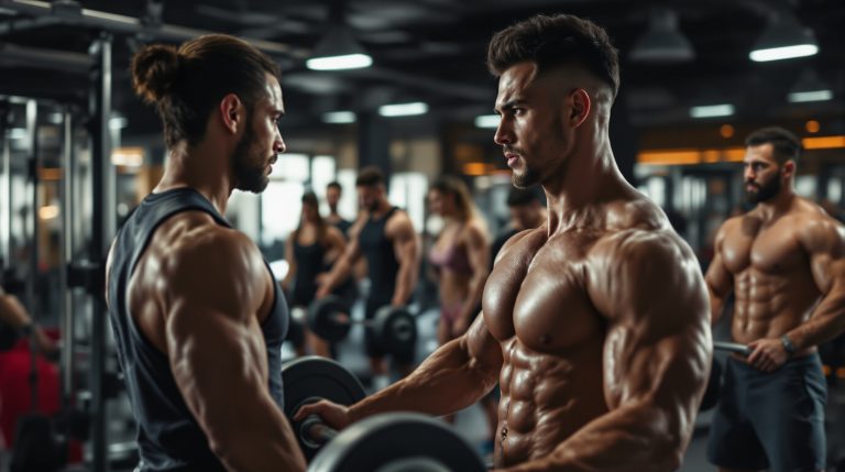 Symbolbild für muskelaufbau trainingsplan