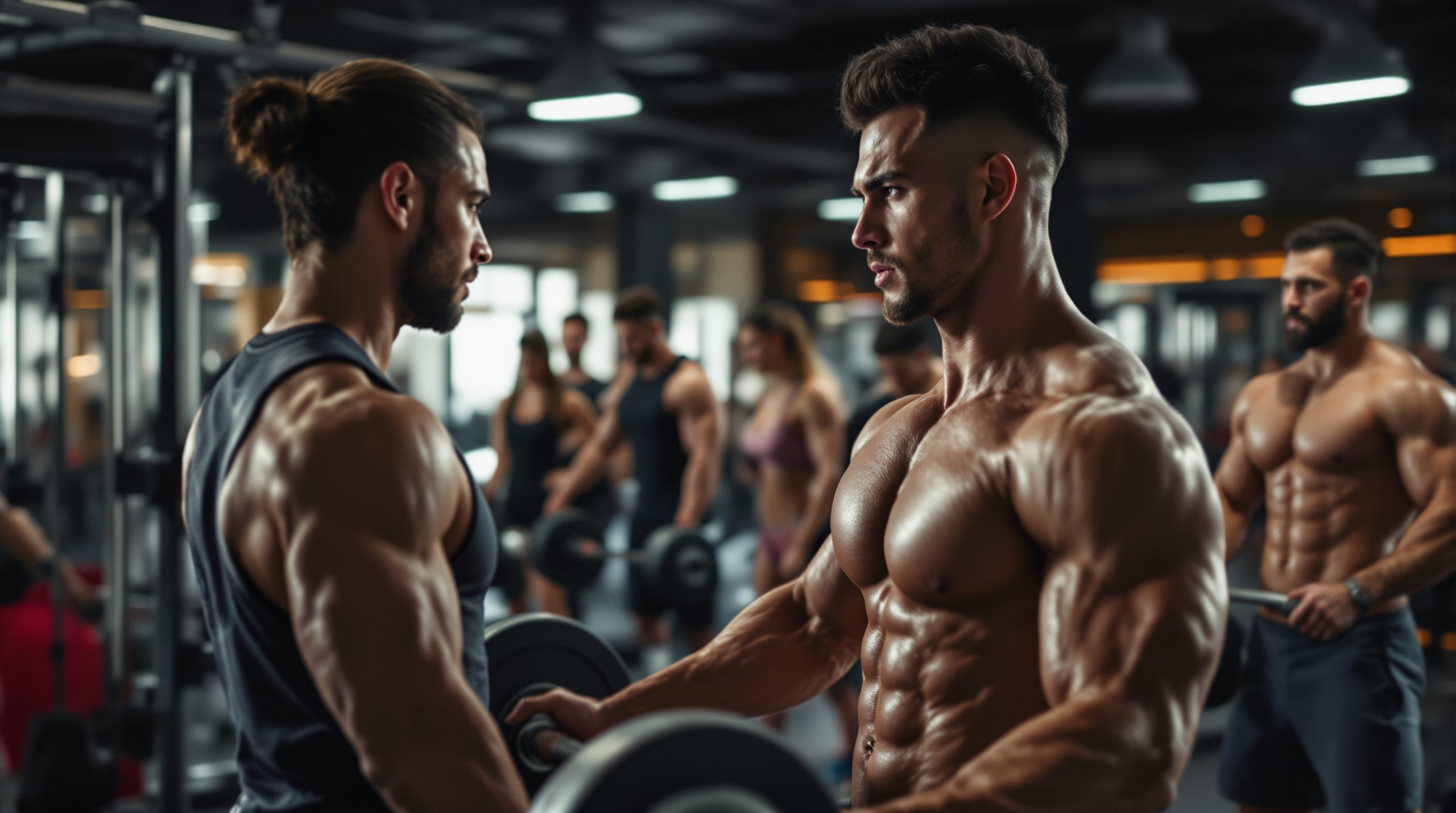 Symbolbild für muskelaufbau trainingsplan