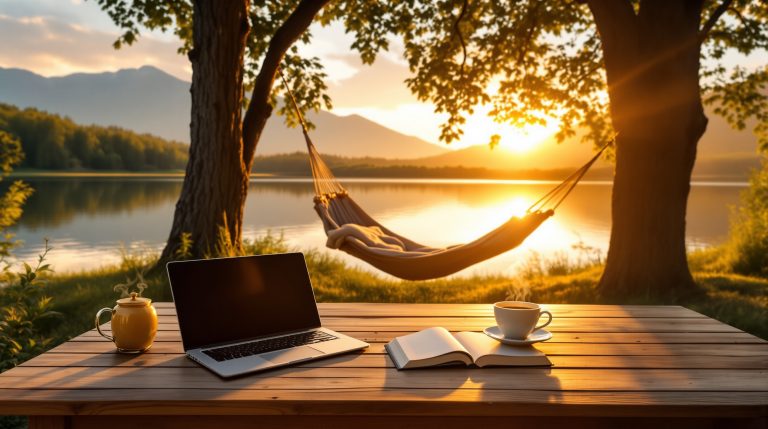 Balance zwischen Arbeit und Erholung finden